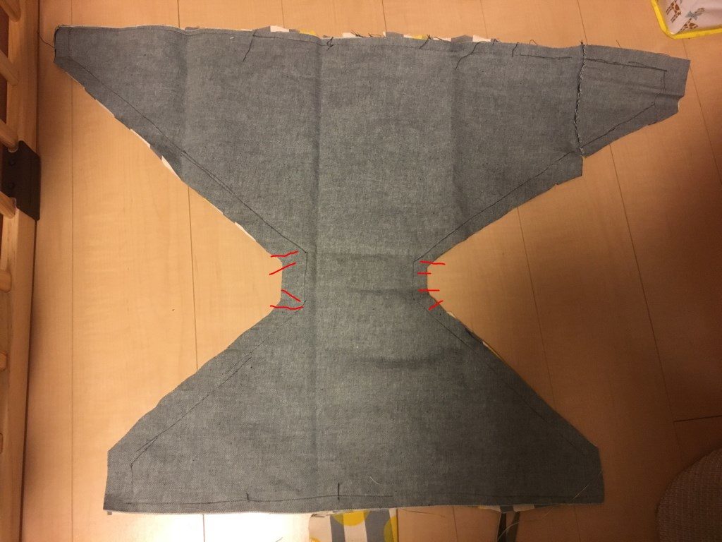 チェアベルト　簡単　作り方　型紙