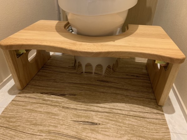 トイレ　補助便座　踏み台　木製　トイトレ